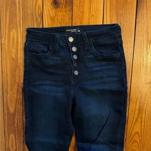 Just Black Denim Button Fly Jeans